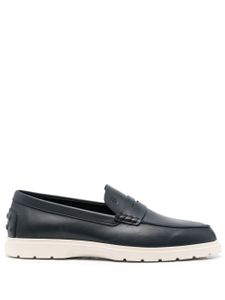 Tod's Loafers met monogram - Blauw