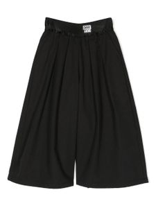 Dkny Kids pantalon ample à coupe courte - Noir