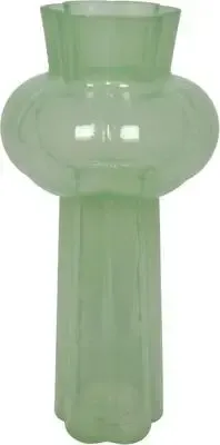 Countryfield vaas glas marley 16x35cm lichtgroen