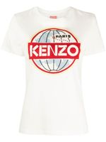 Kenzo t-shirt Kenzo World - Blanc