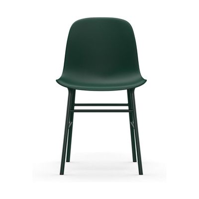 Normann Copenhagen Form eetkamerstoel Green vierpoot staal