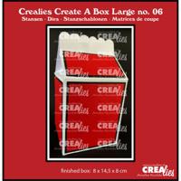 Crealies • create a box snijmal melkpak groot