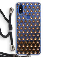Poop emoji: Xiaomi Mi Mix 3 Transparant Hoesje met koord