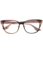 Dita Eyewear lunettes de vue à effet dégradé - Marron