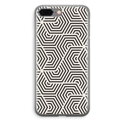 Magic pattern: iPhone 8 Plus Transparant Hoesje