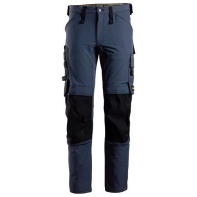 Snickers Workwear 6371 Full Stretch Werkbroek blauw/zwart - maat 48