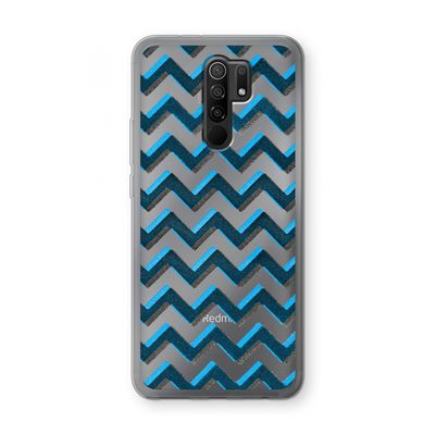 Onderbroken lijn: Xiaomi Redmi 9 Transparant Hoesje