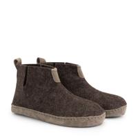 Travelin&apos; Women - ankle high slipper - Bruin - Maat 39