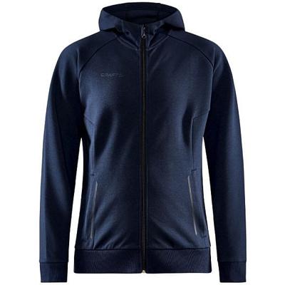 Craft Core Soul zip vrijetijdsvest (met capuchon) blauw dames