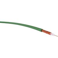 VER Videokab.0,6/3,7PVCgn T500 Videokabel Buitendiameter: 6.00 mm Groen 500 m