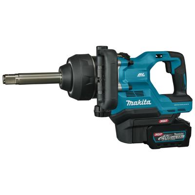 Makita TW010GT201 D-greep accu slagmoersleutel lange as 3150Nm XGT 40V Max 5.0Ah in koffer
