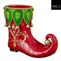 Pot elf laars rood - l55xb28xh43,5cm Pot elf laars rood - l55xb28xh43,5cm