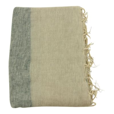 Katoenen Plaid Stripes (Groen)