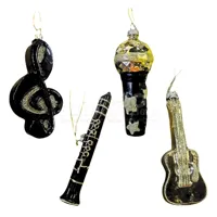 Kerstornament Muziek 11cm Assorti 1st