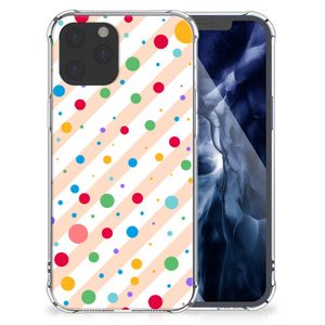 iPhone 12 Pro Max Doorzichtige Silicone Hoesje Dots