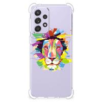 Samsung Galaxy A33 Stevig | Bumper Hoesje | Lion Color