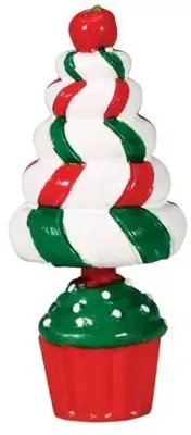 Lemax peppermint tree topiary kerstdorp accessoire Sugar &apos;N&apos; Spice 2017