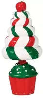 Lemax peppermint tree topiary kerstdorp accessoire Sugar &apos;N&apos; Spice 2017
