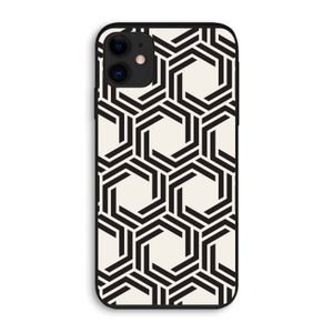 Geometrisch patroon: iPhone 11 Biologisch afbreekbaar hoesje
