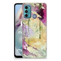 Hoesje maken Motorola Moto G60 Letter Painting