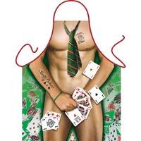Keukenschort Strip Poker Man   - - thumbnail