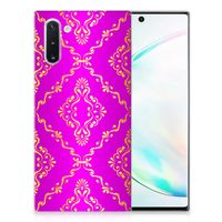 Siliconen Hoesje Samsung Galaxy Note 10 Barok Roze