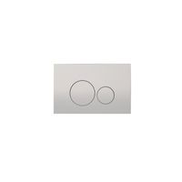 Royal plaza Inala bedieningsplaat ronde drukknoppen zilver 37387 - thumbnail