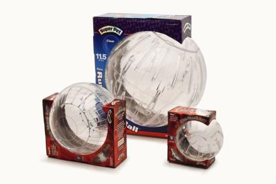 Hamsterbal premium transparant 12,5 - Beeztees
