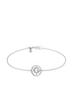 Annoushka bracelet en or blanc 18ct à initiale G ornée de diamants - Argent