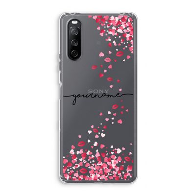 Hartjes en kusjes: Sony Xperia 10 III Transparant Hoesje