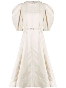 3.1 Phillip Lim robe ceinturée à manches courtes - Tons neutres