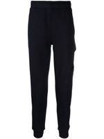 C.P. Company pantalon de jogging à détail verre de lunette signature - Bleu