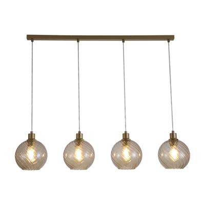 Searchlight HanglampRadiance 4-lichts goud - 44520-4CP