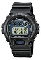 Horlogeband Casio DW-6900E / 10263205 Kunststof/Plastic Zwart 16mm