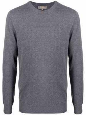 N.Peal pull en cachemire à encolure ronde - Gris