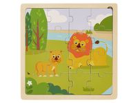 Playtive Houten puzzel (Leeuw) - thumbnail