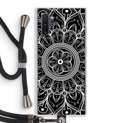 Roses Are Red: Samsung Galaxy Note 10 Plus Transparant Hoesje met koord