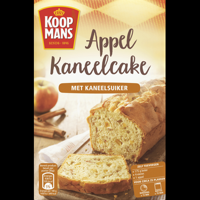 Koopmans Appel kaneelcake met Kaneelsuiker Bakmix 400 g bij Jumbo
