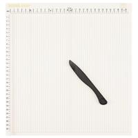 Vaessen Creative • score easy rilbord 30,5x30,5cm offwhite cm