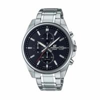 Casio EFV-610D-1AVUEF Zwart Zilverkleurig Heren horloge