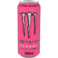Energiedrank monster ultra rosa blik 500ml