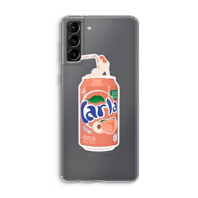 S(peach)less: Samsung Galaxy S21 Plus Transparant Hoesje