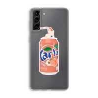 S(peach)less: Samsung Galaxy S21 Plus Transparant Hoesje