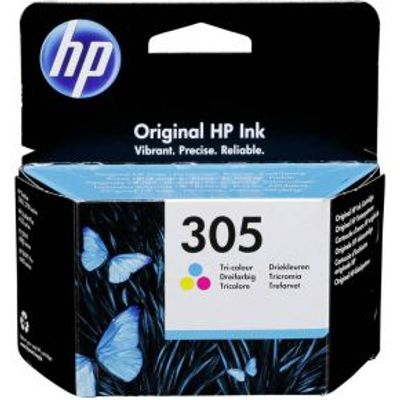 HP 305 Origineel Cyaan, Magenta, Geel Cartridge