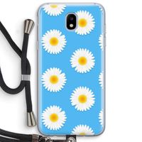 Margrietjes: Samsung Galaxy J5 (2017) Transparant Hoesje met koord