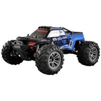 Amewi Daphoenodon Blauw Brushed 1:12 RC auto Elektro Monstertruck 4WD RTR 2,4 GHz Incl. accu en lader, Met lichteffect