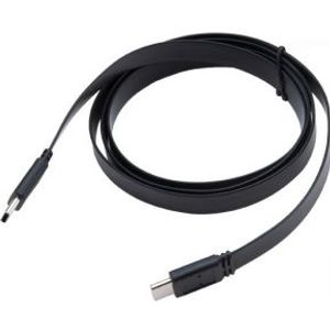 Akasa AK-CBUB46-10BK USB-kabel 1 m USB 3.2 Gen 2 (3.1 Gen 2) USB C Zwart