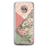 Sweet heaven geometrics: Motorola Moto G6 Transparant Hoesje - thumbnail