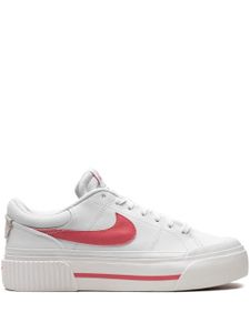 Nike baskets Court Legacy Lift Sea Coral - Blanc