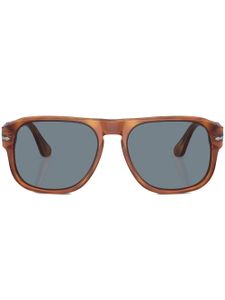 Persol lunettes de soleil à monture ronde - Marron